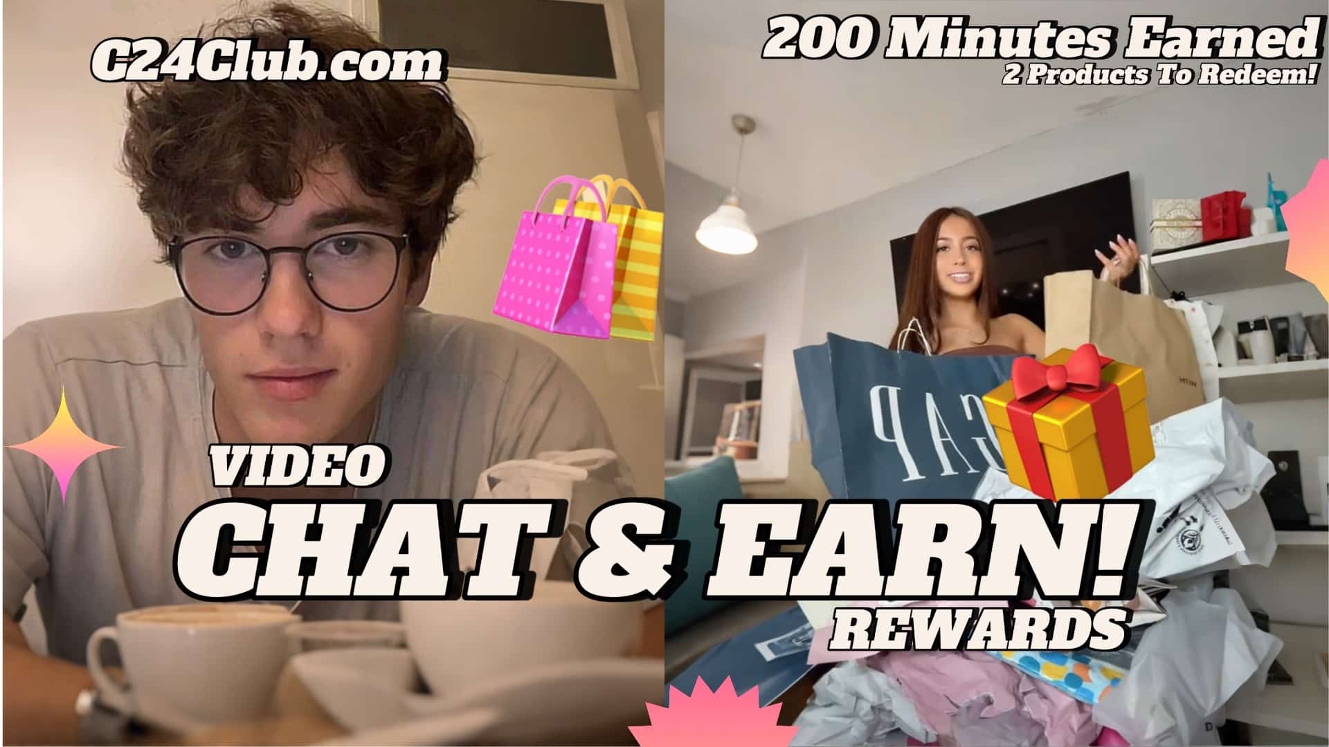 omegle but with rewards